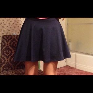 Dark blue skirt